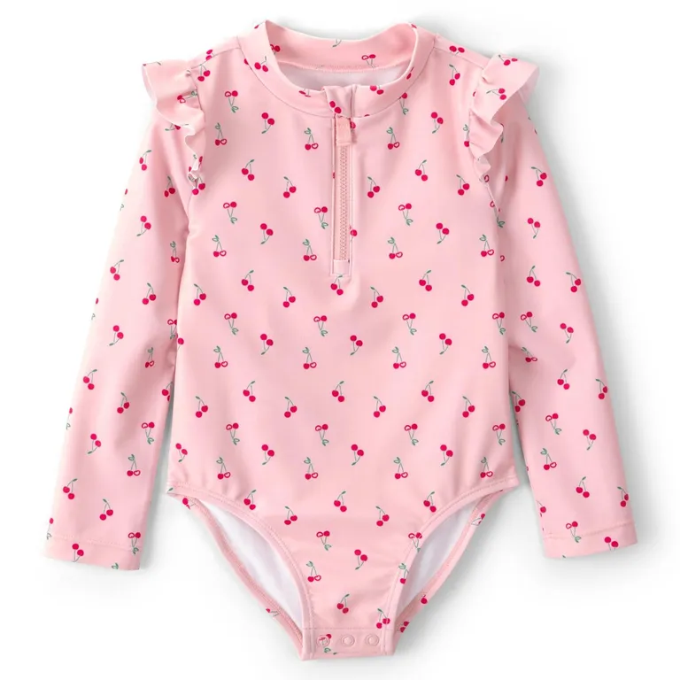 Traje De Baño Protección Solar Uv 50+ Niña 2 A 5 Años