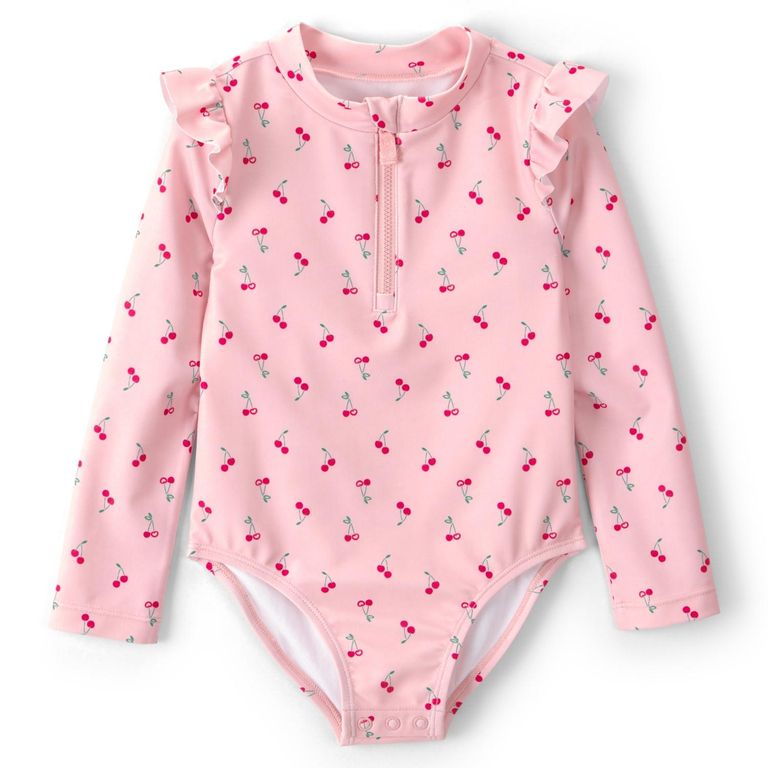 Traje De Baño Protección Solar Uv 50+ Niña 2 A 5 Años