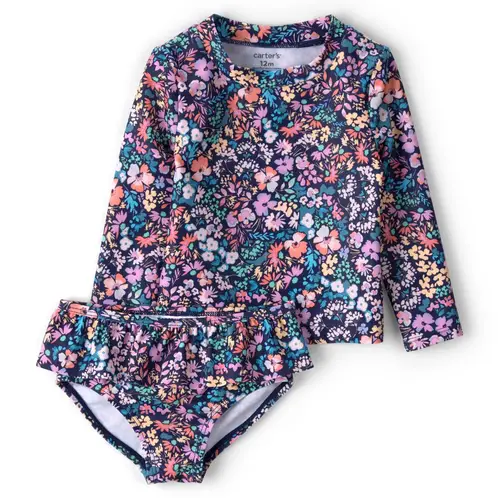 CARTER'S - Traje de Baño 2 Piezas protección UV50+ Bebé Niña