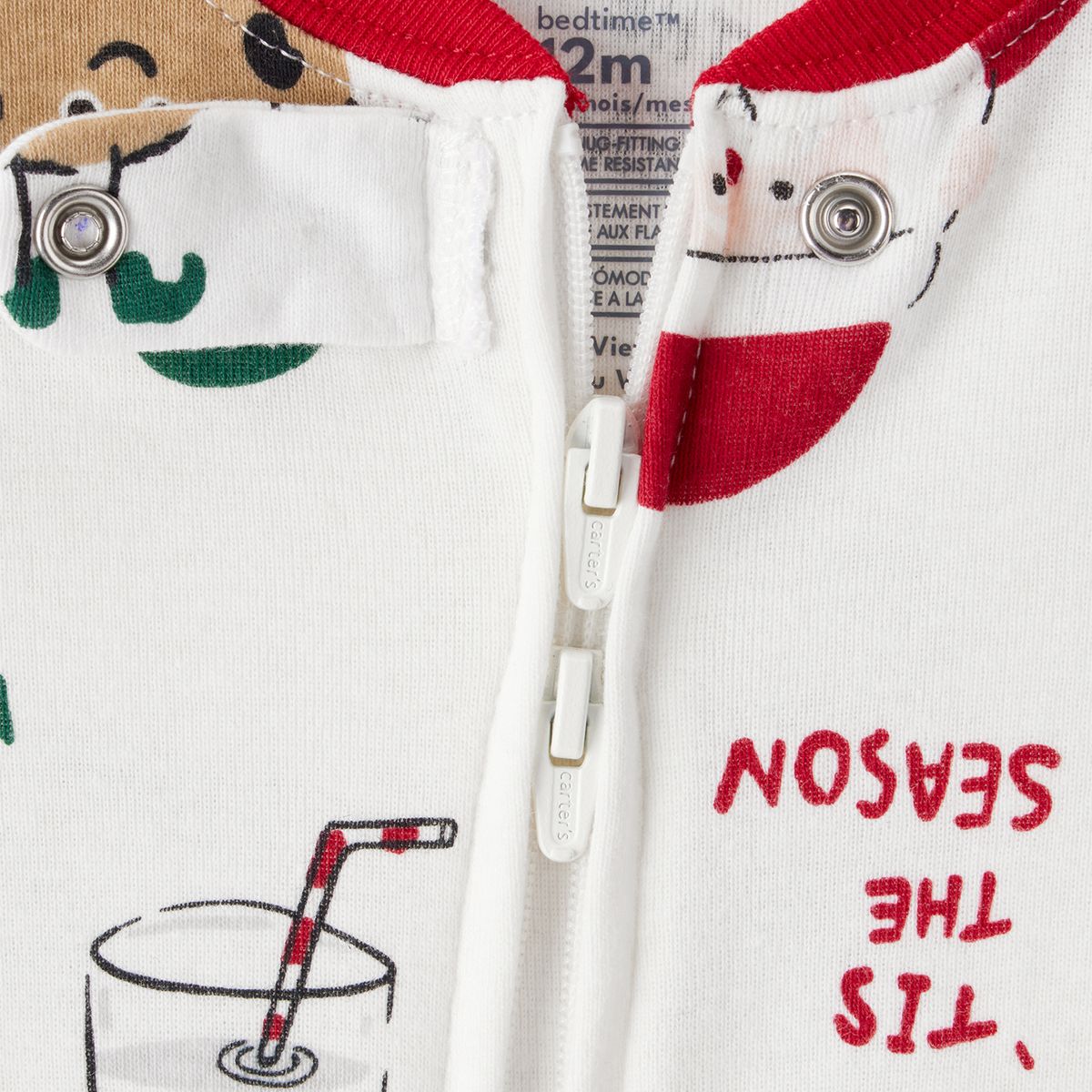 CARTER'S - Pijama Algodón Navidad Bebé Unisex Carter's