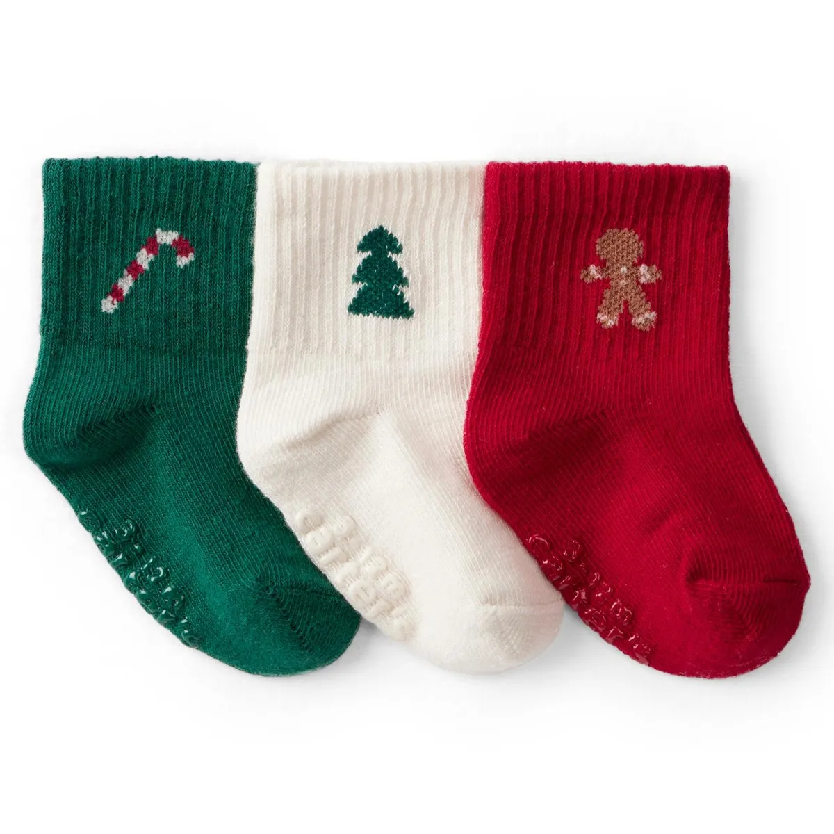 CARTER'S - Calcetines Pack 3 Pares Navidad Bebé Niño Carter's