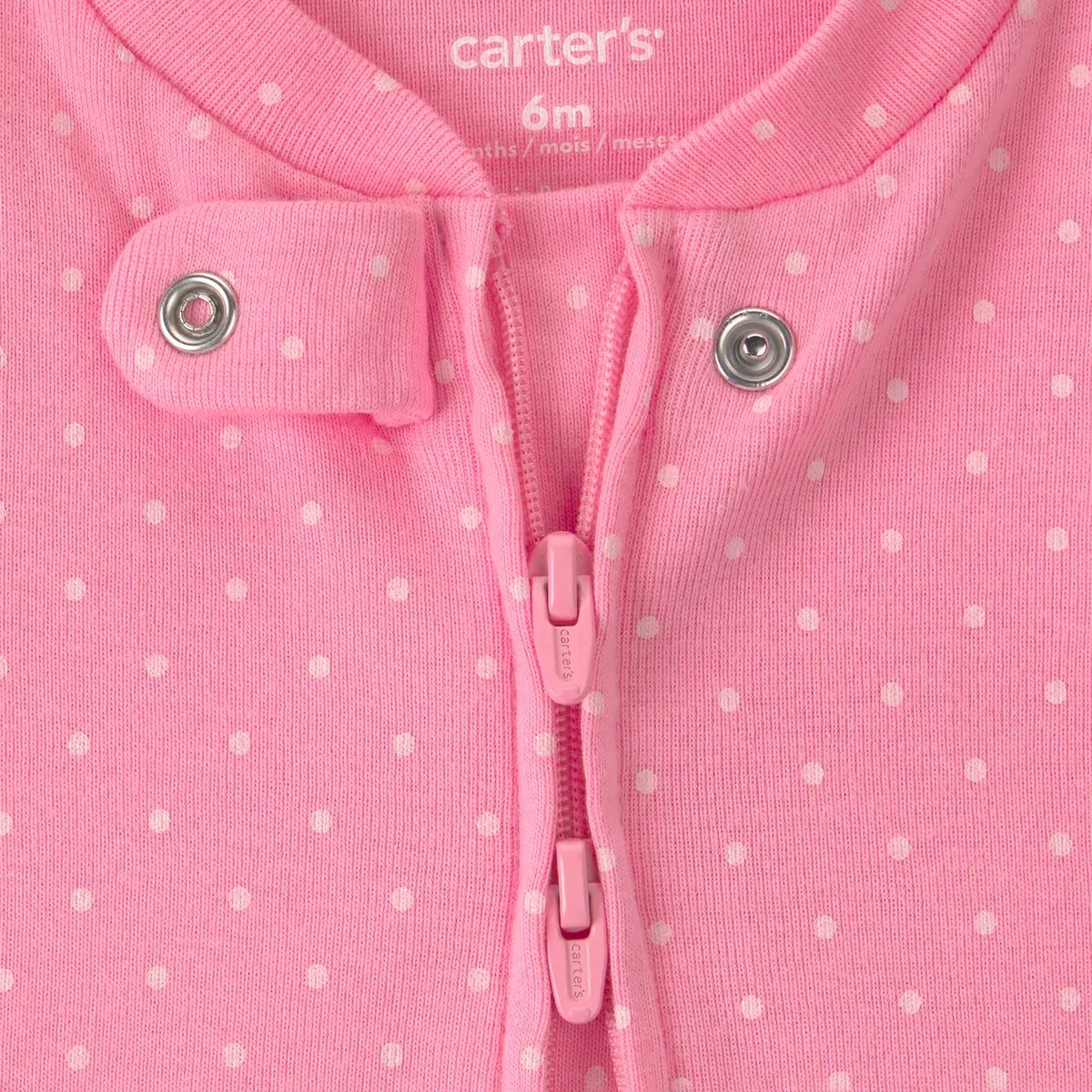 CARTER'S - Pijama Enterito Algodón Pack 2 Unidades Bebé Niña Carter's
