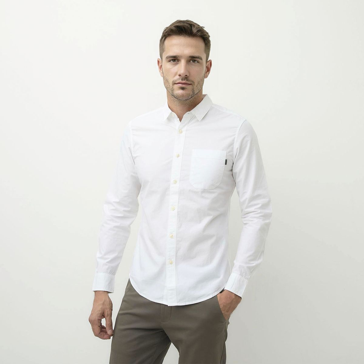 DOCKERS - Camisa Hombre Algodón Dockers