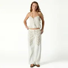 NICOLI - Top Encaje Vintage Mujer