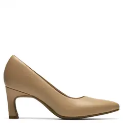 CLARKS - Zapato Formal Mujer Cuero Beige