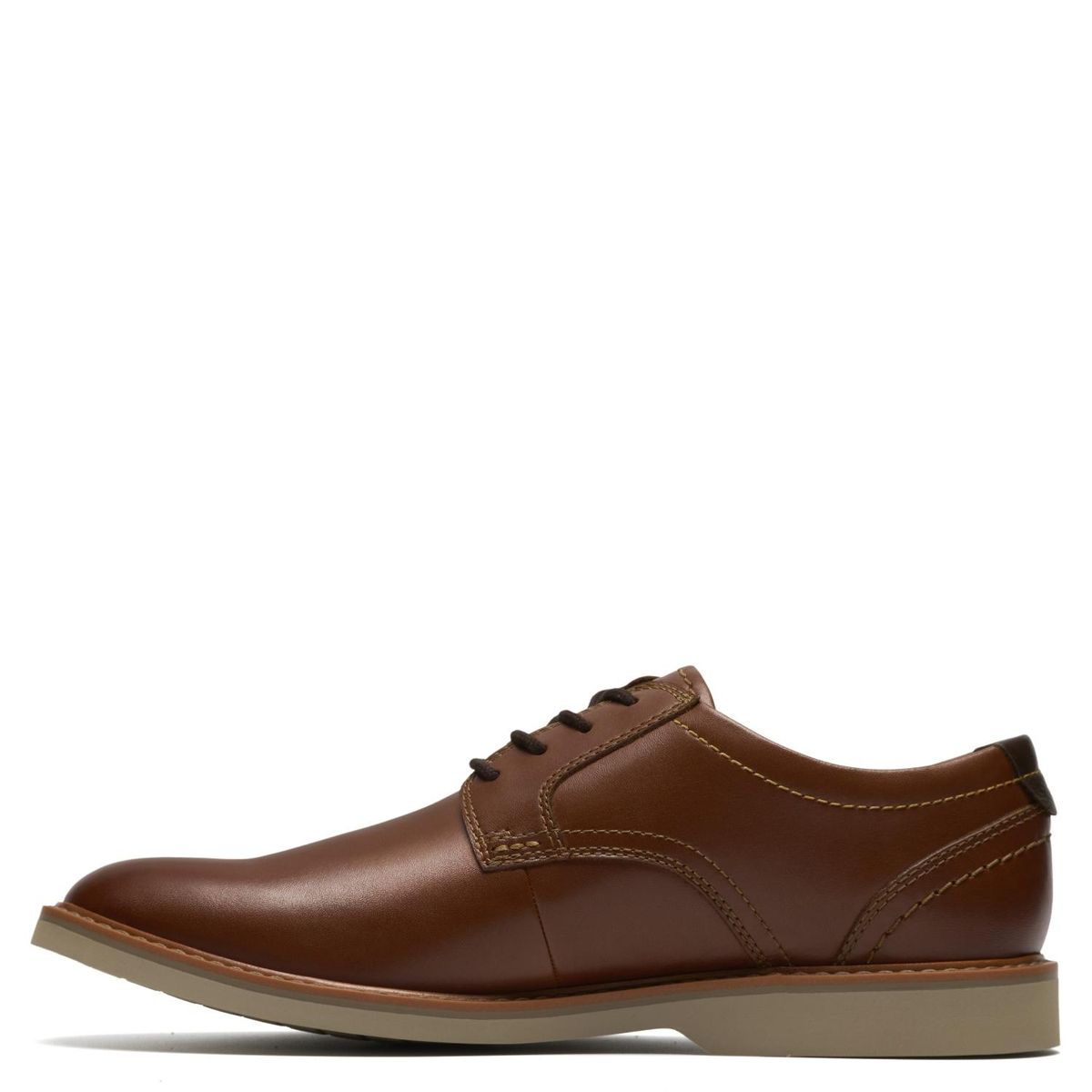 CLARKS - Zapato Casual Hombre Cuero Café Clarks