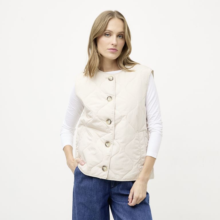 Chaqueta Sin Mangas Mujer