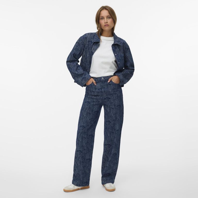 Pantalón Estampado 100% Algodón Mujer