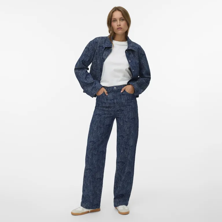 Pantalón Estampado 100% Algodón Mujer
