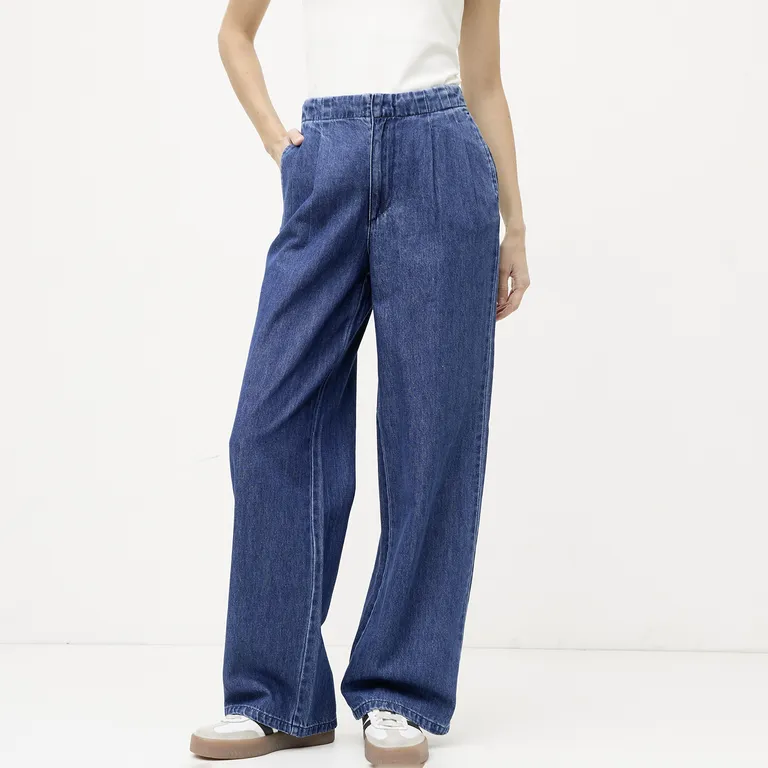 Pantalón Denim 100% Algodón Mujer
