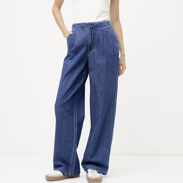 Pantalón Denim 100% Algodón Mujer