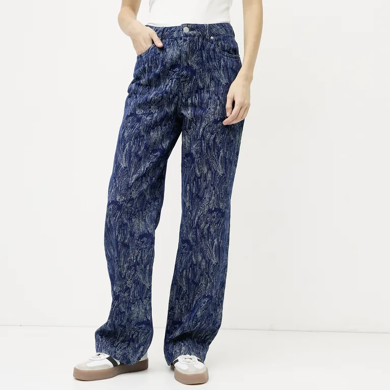 Pantalón Estampado 100% Algodón Mujer