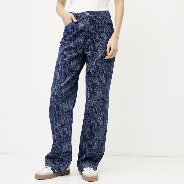 Pantalón Estampado 100% Algodón Mujer