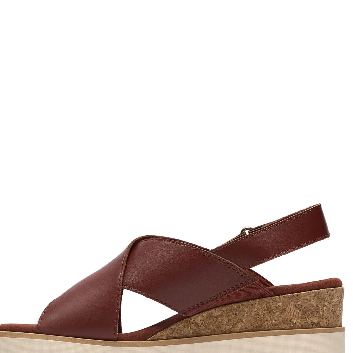 CLARKS - Sandalia Mujer Café Clarks