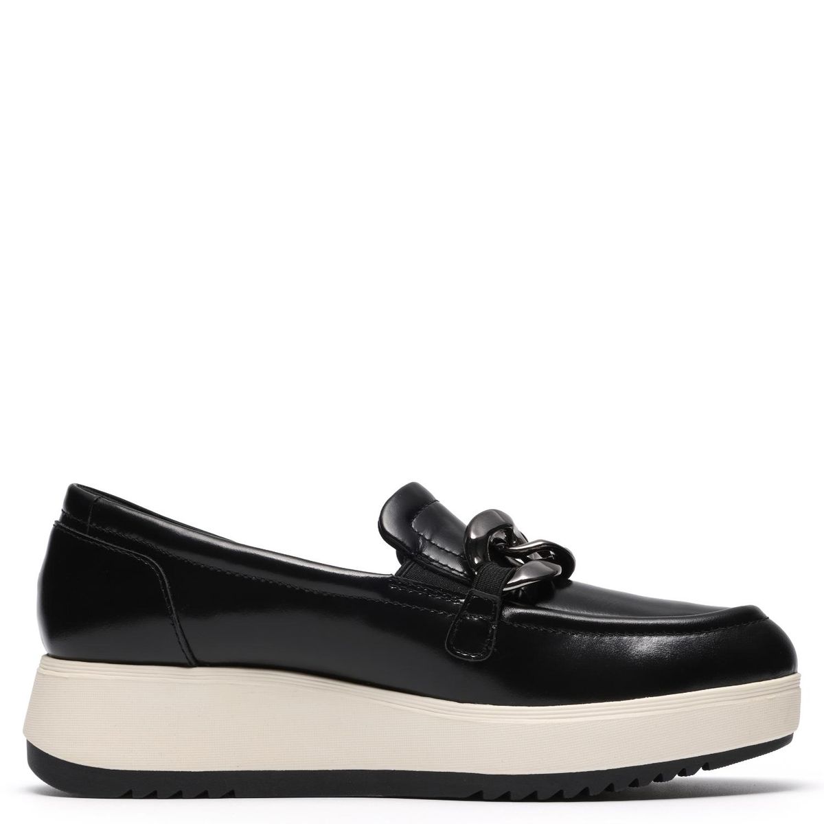 CLARKS - Zapato Casual Mujer Cuero Negro Clarks