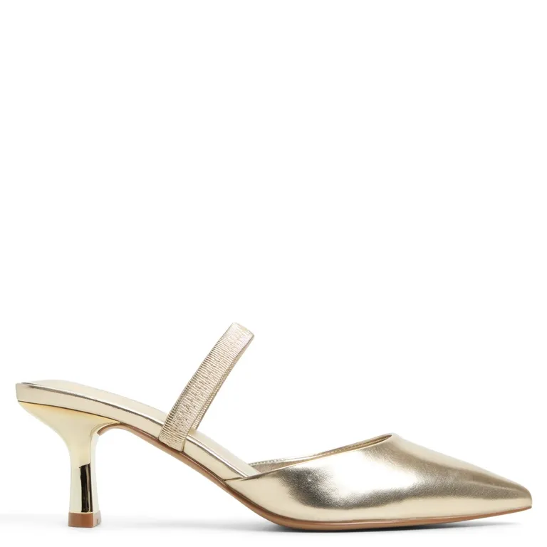 Zapato Formal Mujer Dorado