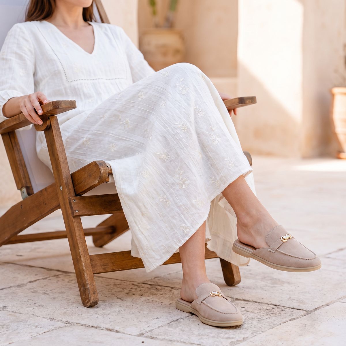 ALDO - Kedoanie Zapato Casual Mujer Cuero Beige Aldo