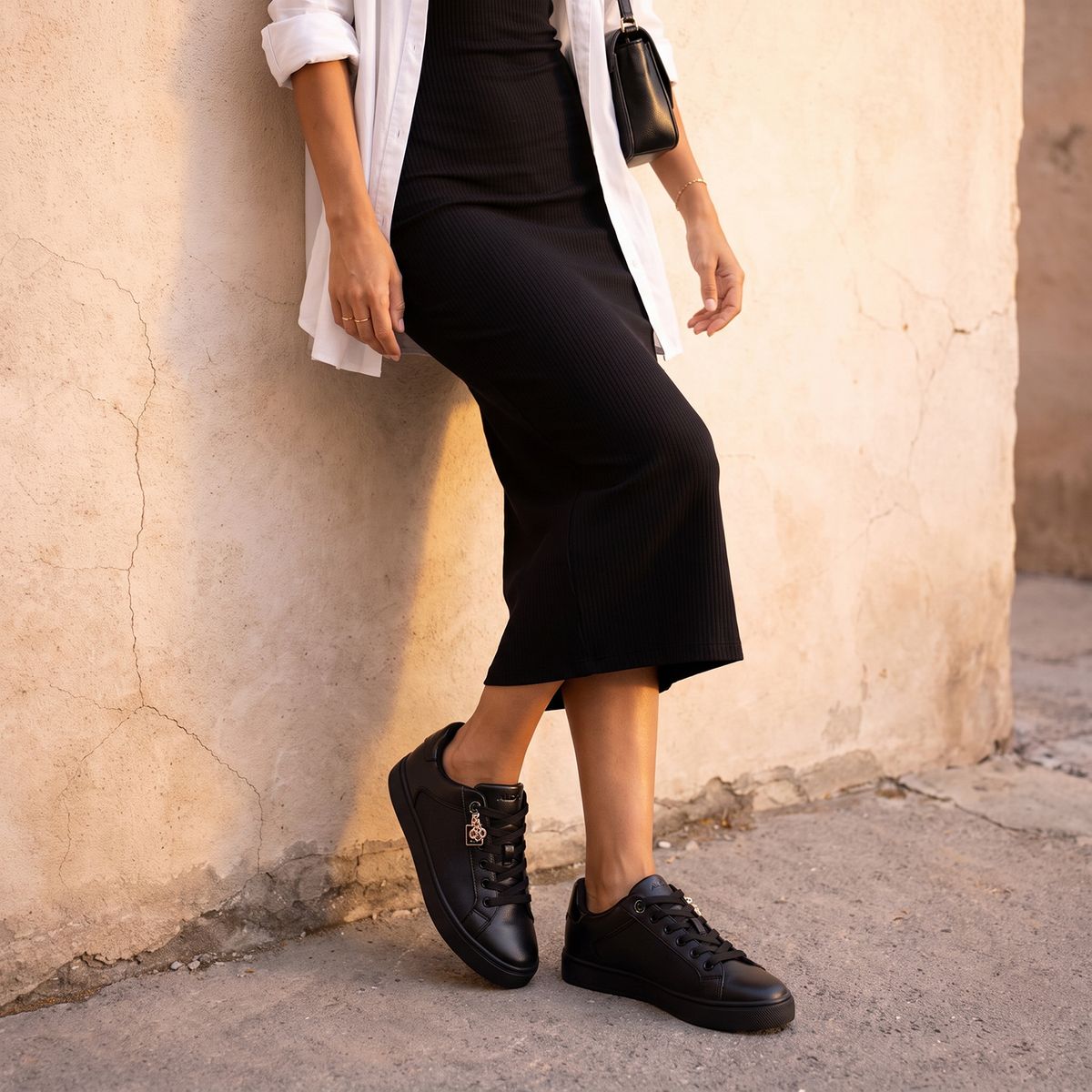 ALDO - Elgata Zapatilla Urbana Mujer Negro Aldo