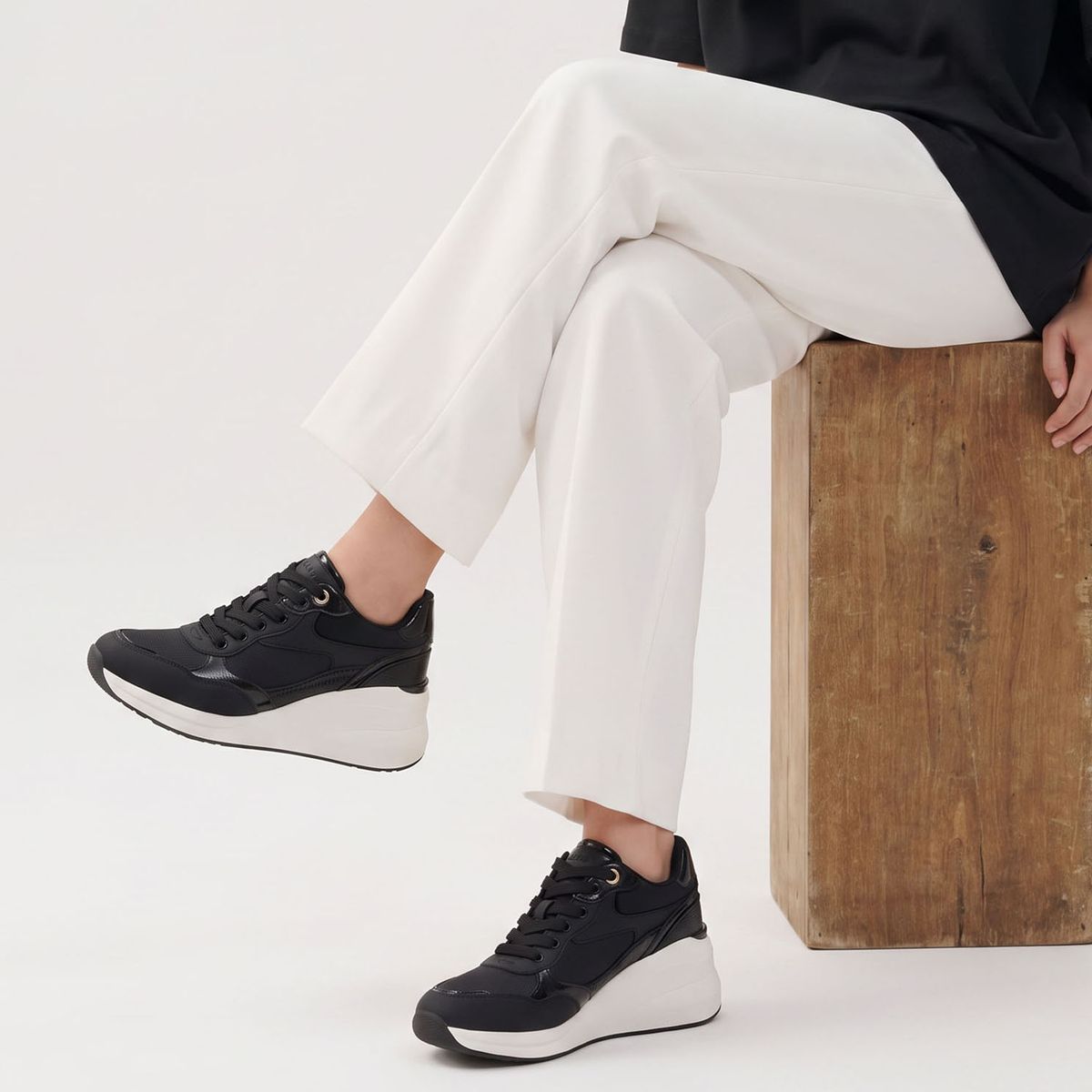ALDO - Asiejan Zapatilla Urbana Mujer Negro Aldo