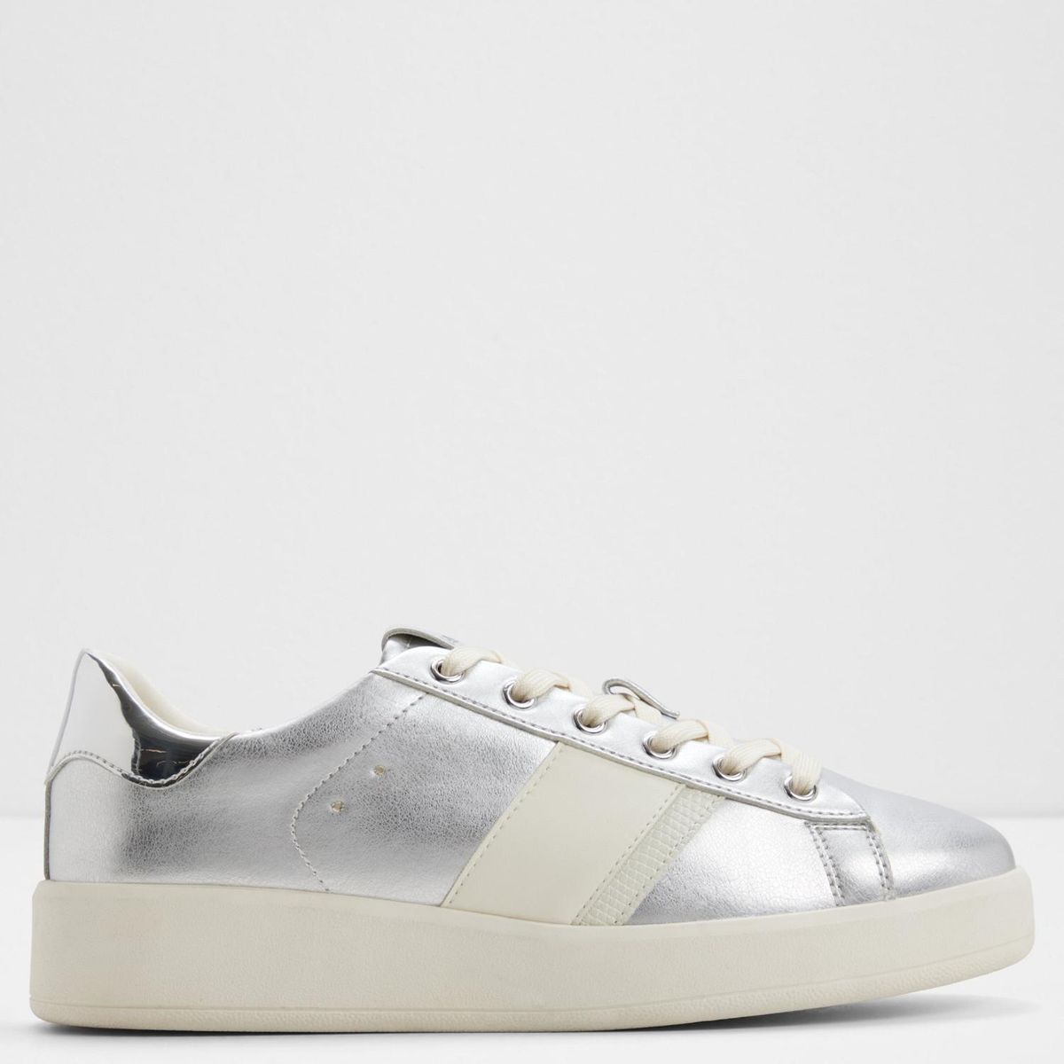 ALDO - Adrei Zapatilla Urbana Mujer Plateado Aldo