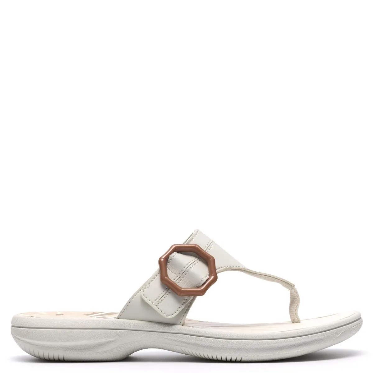CLARKS - Sandalia Mujer Blanco Clarks