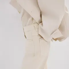 MANGO - Jeans Flare Tiro Medio Mujer