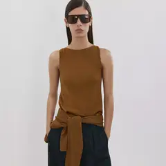MANGO - Polera Punto Fino Mujer