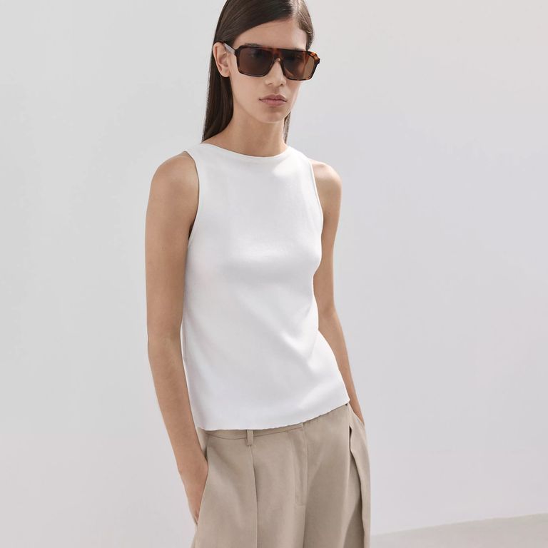 Polera Punto Fino Mujer