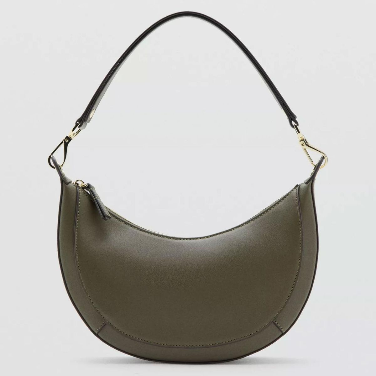 MANGO - Bolso Hombro Ovalado Mujer Mango