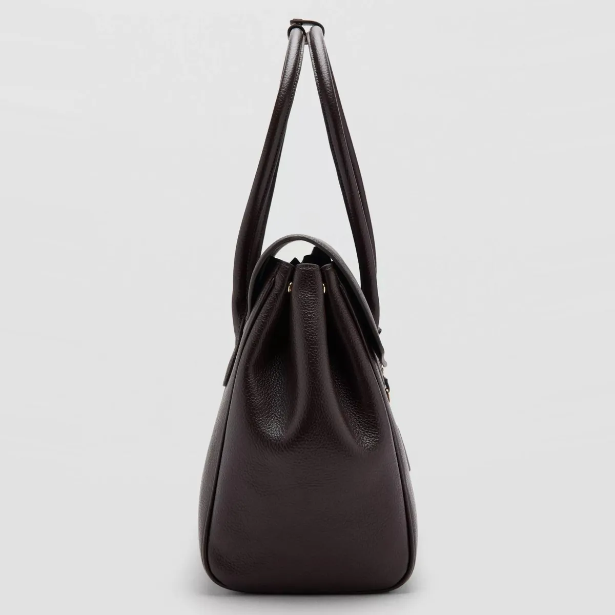 MANGO - Bolso City Solapa Tamaño Medio Mujer Mango