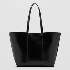 MANGO - Bolso Shopper Grande Mujer