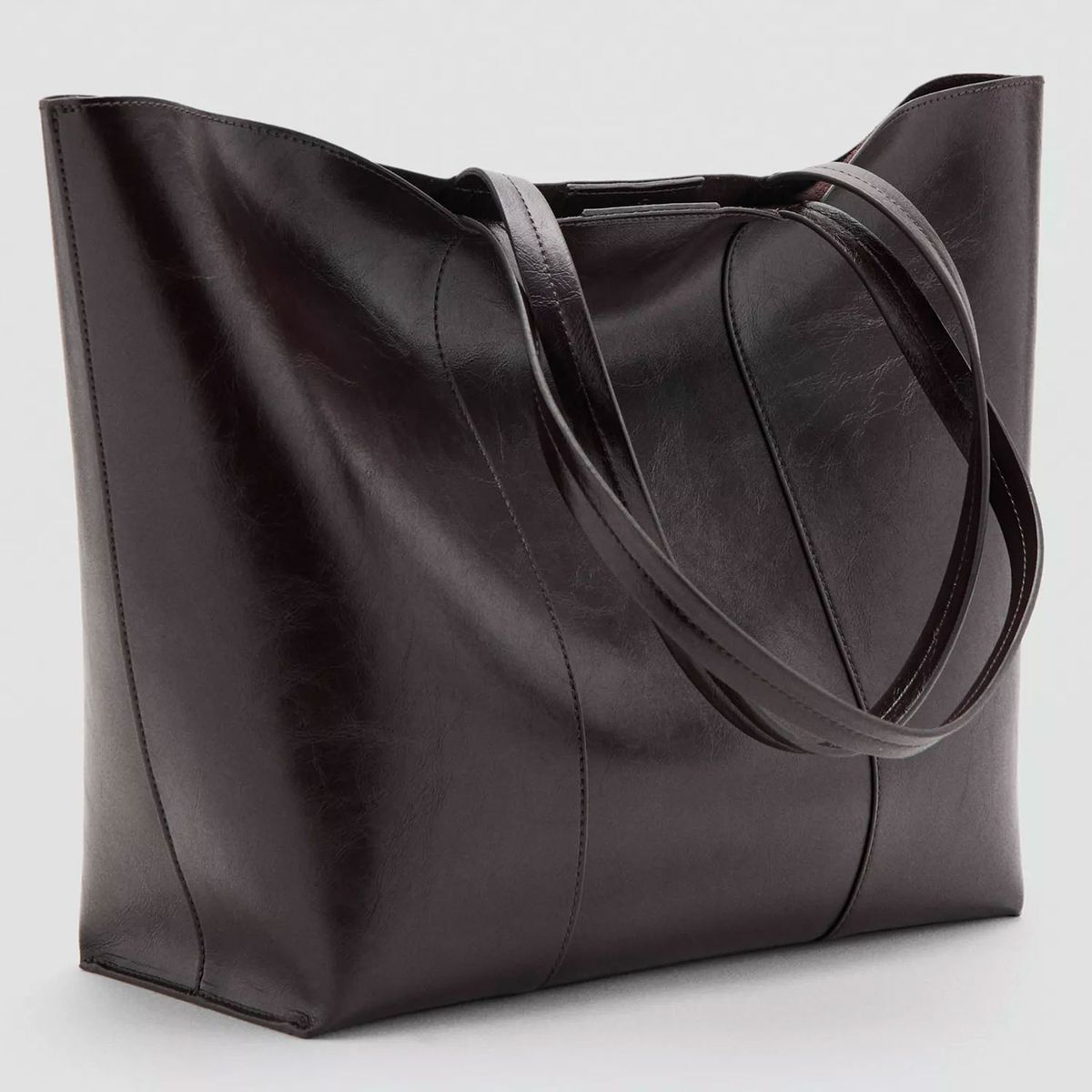 MANGO - Bolso Shopper Grande Mujer Mango