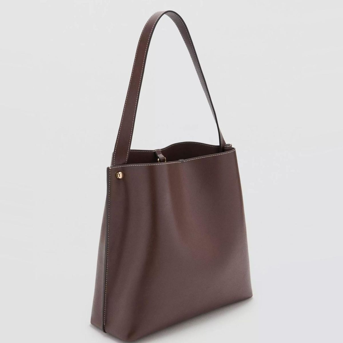 MANGO - Bolso Saca Detalles Metálicos Mujer Mango
