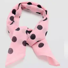 MANGO - Pañuelo Estampado Lunares Mujer