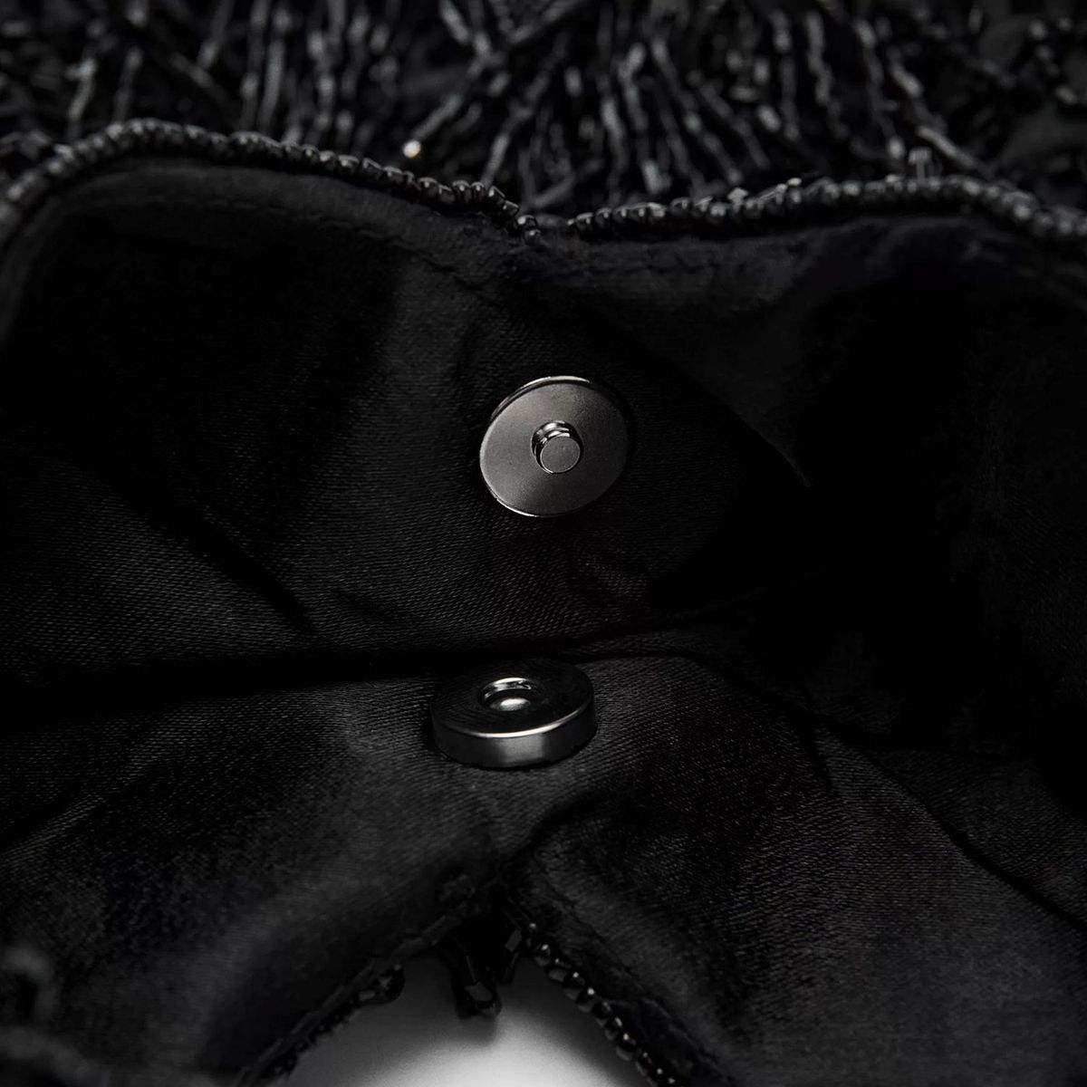 MANGO - Bolso Mano Flecos Mujer Mango