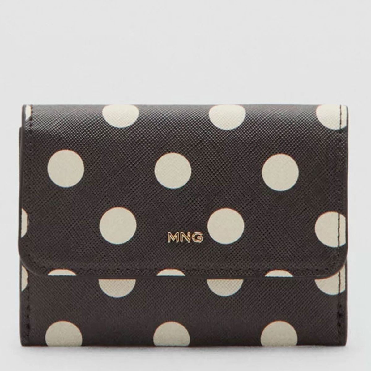 MANGO - Billetera Lunares Solapa Mujer Mango