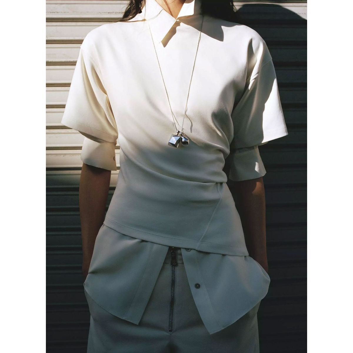 MANGO - Collar Adornos Geométricos Combinados Mujer Mango
