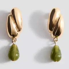 MANGO - Aros Largos Combinados Mujer