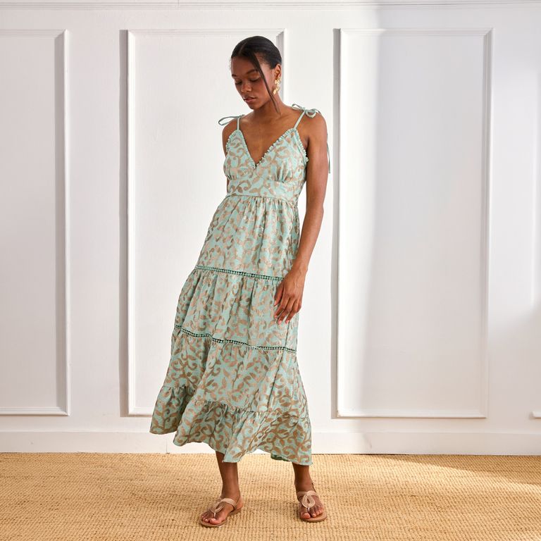 Vestido Estampado Mujer