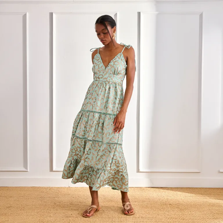 Vestido Estampado Mujer