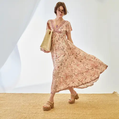 NKN - Vestido Estampado Mujer