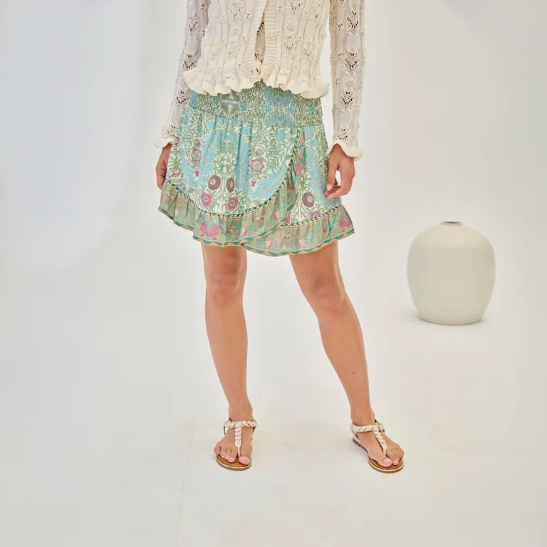 Falda Estampada Mujer