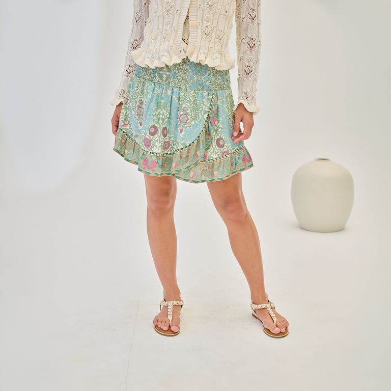 Falda Estampada Mujer