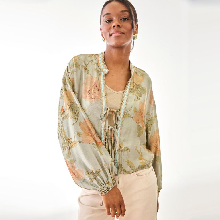 Blusa Estampada Mujer