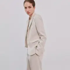 MANGO - Blazer Traje Entallada Mujer