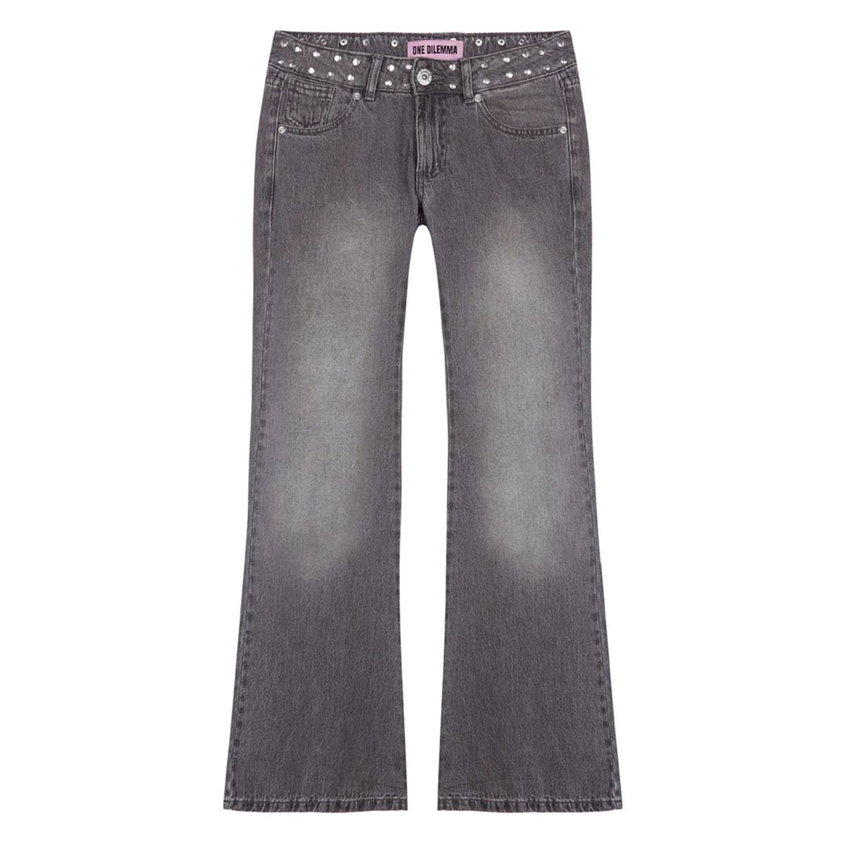 ONE DILEMMA - Jeans Shiny OD Flare Tiro Bajo Mujer One Dilemma