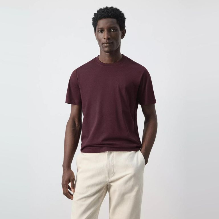 Polera Slim Fit 100% Algodón Hombre
