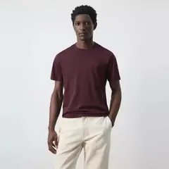 MANGO MAN - Polera Slim Fit 100% Algodón Hombre