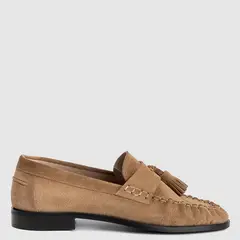 DANSI - Mocasín Mujer Cuero Café