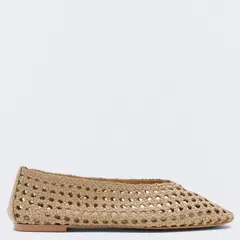 ESEOESE - Zapato Formal Mujer Cuero Beige